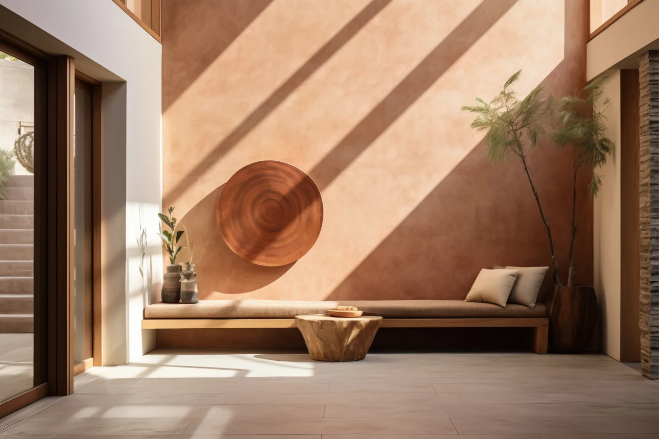 entrada de estilo moderno